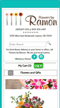 Mobile Screenshot of flowersbyramon.com